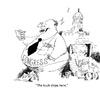 Cartoon: The buck stops here (small) by Joebrowntoons tagged greed,congress,money,bribery,senator,representative,politician,washington,capital,hill,obama,republican,democrat,lobbyist