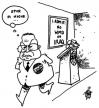 Cartoon: epur si muove (small) by toonman tagged collin,powell,wmd,iraq