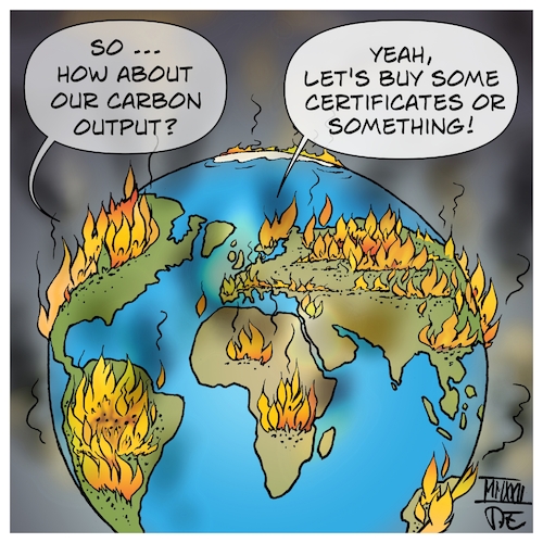 Cartoon: Carbon Output (medium) by Timo Essner tagged climate,change,catastrophy,politics,forest,rainforest,fires,deforestation,brasil,amazonia,africa,australia,russia,taiga,north,pole,arctic,california,europe,spain,portugal,speculation,housing,tourism,record,heat,wave,temperatures,cartoon,timo,essner,climate,change,catastrophy,politics,forest,rainforest,fires,deforestation,brasil,amazonia,africa,australia,russia,taiga,north,pole,arctic,california,europe,spain,portugal,speculation,housing,tourism,record,heat,wave,temperatures,cartoon,timo,essner