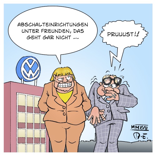 Cartoon: Merkels Machtwort Autoindustrie (medium) by Timo Essner tagged dieselgate,abgasaffäre,dieselaffäre,angela,merkel,alexander,dobrindt,vw,bmw,audi,mercedes,daimler,autoindustrie,cdu,spd,weil,betrug,korruption,abhöraffäre,cartoon,timo,essner,dieselgate,abgasaffäre,dieselaffäre,angela,merkel,alexander,dobrindt,vw,bmw,audi,mercedes,daimler,autoindustrie,cdu,spd,weil,betrug,korruption,abhöraffäre,cartoon,timo,essner