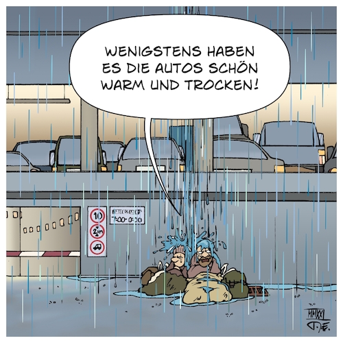 Cartoon: Parkhaus (medium) by Timo Essner tagged parkhaus,parkraum,parkhäuser,städte,innenstädte,verkehrswende,raumgestaltung,stadtplanung,obdachlose,sozialstaat,wirtschaft,platz,parken,parkplätze,autos,verkehr,umwidmung,umgestaltung,wohnraum,cartoon,timo,essner,parkhaus,parkraum,parkhäuser,städte,innenstädte,verkehrswende,raumgestaltung,stadtplanung,obdachlose,sozialstaat,wirtschaft,platz,parken,parkplätze,autos,verkehr,umwidmung,umgestaltung,wohnraum,cartoon,timo,essner