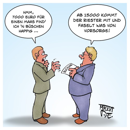 Cartoon: Rent a Sozi 2 (medium) by Timo Essner tagged spd,heiko,maas,walter,riester,peer,steinbrück,macht,geld,gespräche,reden,flasche,wein,vorsorge,rente,privatversicherung,soziale,gerechtigkeit,sozialdemokratie,politik,politiker,lobbyismus,lobbyisten,cartoon,timo,essner,spd,heiko,maas,walter,riester,peer,steinbrück,macht,geld,gespräche,reden,flasche,wein,vorsorge,rente,privatversicherung,soziale,gerechtigkeit,sozialdemokratie,politik,politiker,lobbyismus,lobbyisten,cartoon,timo,essner