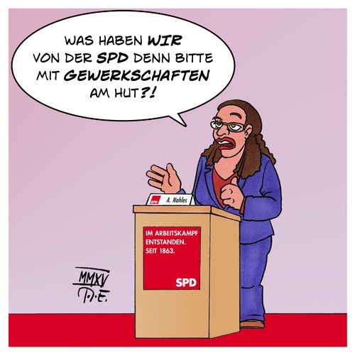 Cartoon: Tarifeinheitsgesetz (medium) by Timo Essner tagged spd,streik,gewerkschaft,gewerkschaften,streikverbot,streikgesetz,gesetz,tarifeinheit,tarifeinheitsgesetz,arbeitskampf,lohn,gehalt,löhne,gehälter,deutschland,geschichte,hintergründe,industrialisierung,spd,streik,gewerkschaft,gewerkschaften,streikverbot,streikgesetz,gesetz,tarifeinheit,tarifeinheitsgesetz,arbeitskampf,lohn,gehalt,löhne,gehälter,deutschland,geschichte,hintergründe,industrialisierung