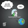 Cartoon: Alien und Schaf (small) by Timo Essner tagged alien,schaf,menschen,kommunikation,sprache,kommunikationsprobleme,kommunikationsknoten,außerirdische,tiere,entführung,versehen,vertauscht