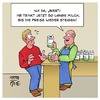 Cartoon: Milchpreise (small) by Timo Essner tagged bier,kneipe,bar,milch,milchpreis,milchpreise,niedrigpreise,billigmilch,cartoon,timo,essner