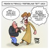 Cartoon: Pirincci und Pegida (small) by Timo Essner tagged festerling,bachmann,akif,pirincci,pegida,felidae,cartoon,timo,essner