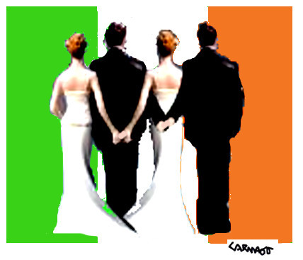 Cartoon: Wedding (medium) by Carma tagged wedding,gay,ireland