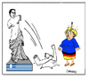 Cartoon: Bras d Honeur (small) by Carma tagged greek,elections,cartoons,greece,alexis,tsipras,angela,merkel,troika,eu,politics,government,syriza