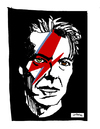 Cartoon: David Bowie (small) by Carma tagged david,bowie,celebrities,music