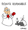 Cartoon: Responsible Paternity (small) by Carma tagged cartoon,pope,francis,vatican,paternity,religion,catholicism,animals,politics,society,family