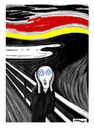 Cartoon: Scream (small) by Carma tagged volkswagen,munch