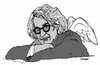 Cartoon: Wim Wenders (small) by Carma tagged wim,wenders,movies,film,maker