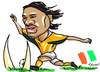 Cartoon: Didier Drogba (small) by Ralf Conrad tagged didier,drogba,fußball,elfenbeinküste