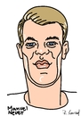 Cartoon: Manuel Neuer (small) by Ralf Conrad tagged manuel,neuer,wm,2014
