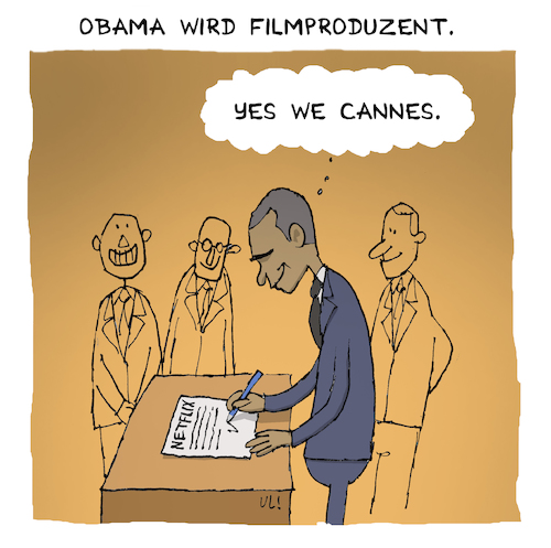 Obama wird Filmproduzent