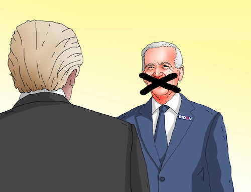 Cartoon: bidecheese22 (medium) by Lubomir Kotrha tagged usa,wahlen,biden,trump,senators,guverners,usa,wahlen,biden,trump,senators,guverners