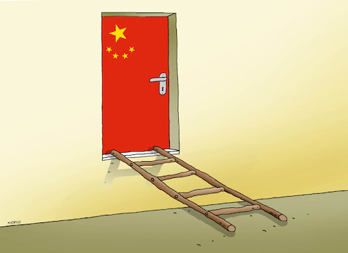 Cartoon: chinareb (medium) by Lubomir Kotrha tagged china,usa,taiwan,crisis,dollar,china,usa,taiwan,crisis,dollar