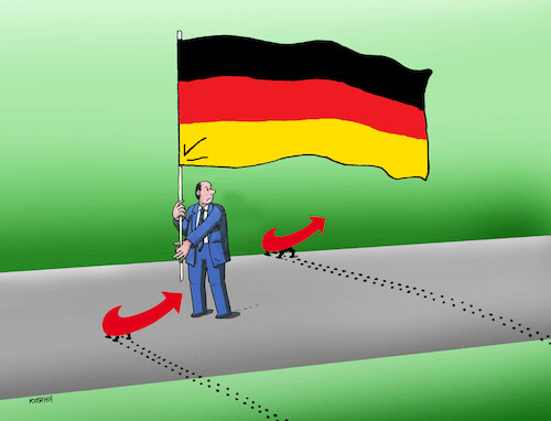 Cartoon: germanafd (medium) by Lubomir Kotrha tagged germany,sachsen,anhalt,elections,afd,germany,sachsen,anhalt,elections,afd