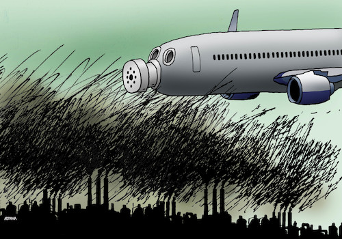 Cartoon: letsmog (medium) by Lubomir Kotrha tagged earth,climate,changes,warming,melting,glaciers