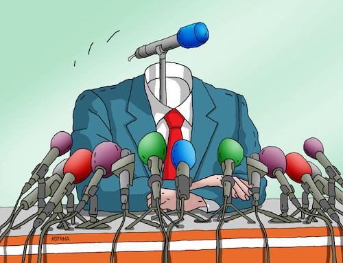 Cartoon: mikrof22 (medium) by Lubomir Kotrha tagged microphones,press,debate,microphones,press,debate