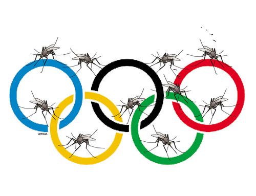 Cartoon: olympzika (medium) by Lubomir Kotrha tagged rio,2016,olympic,games,sport,brasil