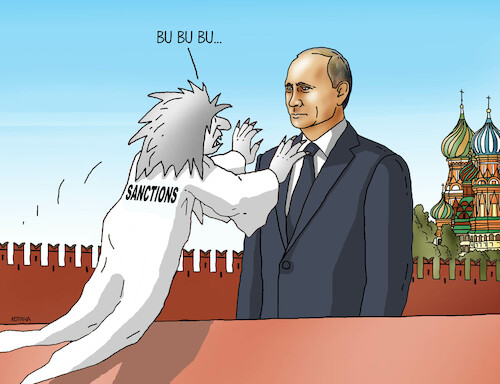 Cartoon: putibubu (medium) by Lubomir Kotrha tagged ukraine,russia,putin,biden,usa,eu,nato,war,peace,sanction,ukraine,russia,putin,biden,usa,eu,nato,war,peace,sanction