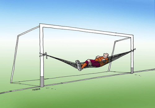 Cartoon: siet (medium) by Lubomir Kotrha tagged soccer