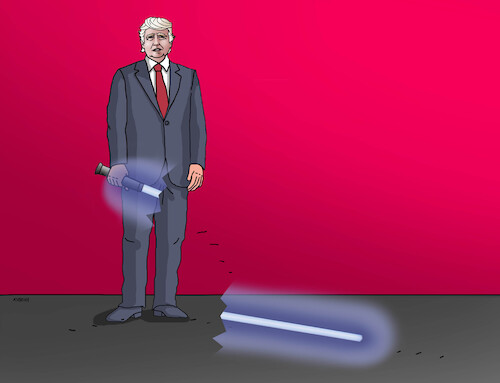 Cartoon: trumpscif26a (medium) by Lubomir Kotrha tagged trump,scifi,trump,scifi