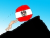 Cartoon: austriasizyf (small) by Lubomir Kotrha tagged austria,elections