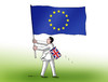Cartoon: eubritpochod (small) by Lubomir Kotrha tagged eu,summit,brexit,europa,cameron,referendum