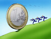 Cartoon: eurobeh (small) by Lubomir Kotrha tagged euro