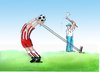 Cartoon: fotbal3-1 (small) by Lubomir Kotrha tagged humor