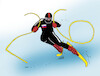 Cartoon: lyzo26 (small) by Lubomir Kotrha tagged italy,winter,olympics