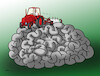 Cartoon: mozorba (small) by Lubomir Kotrha tagged plowing,brain