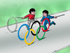 Cartoon: olympkolo (small) by Lubomir Kotrha tagged rio,2016,olympic,games,sport,brasil