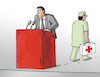 Cartoon: prelep (small) by Lubomir Kotrha tagged politics