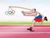 Cartoon: ruskruhy (small) by Lubomir Kotrha tagged russian,athletes,doping,and,the,olympics