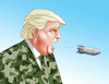 Cartoon: trumpbomb (small) by Lubomir Kotrha tagged iraq,usa,iran,war