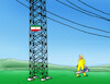 Cartoon: trumpelektro (small) by Lubomir Kotrha tagged usa,israel,iran,war,hormuz