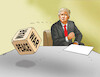 Cartoon: trumpkocka (small) by Lubomir Kotrha tagged donald,trump,peace,war