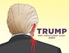 Cartoon: trumpucho (small) by Lubomir Kotrha tagged usa,elections,donald,trump,assassination