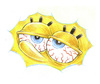 Cartoon: Sponge stoney eyes (small) by Trippy Toons tagged spongebob,sponge,bob,squarepants,schwammkopf,eyes,augen,bloodshot,cannabis,marihuana,marijuana,stoner,stoned,kiffer,kiffen,weed,ganja