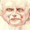 Cartoon: Ratzinger (small) by kurtsatiriko tagged ratzinger