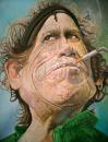 Cartoon: Keith (small) by Brito tagged keith richards rolling stones rock and roll