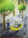 Cartoon: taxi (small) by kotbas tagged taxi,transportation,customer