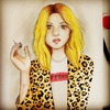 Cartoon: kate moss (small) by naths tagged kate,moss,model