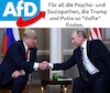 Cartoon: Ehrliches AfD Plakat (small) by Schimmelpelz-pilz tagged meme,donald,trump,vladimir,wladimir,putin,idiot,amerika,afd,alternative,für,deutschland,russland,faschist,faschismus,faschisten,kriminell,kriminelle,politik,politiker,neo,nazi,neonazi,nazis,neonazis,rechtsradikal,radikal,radikale,verbrecher,verbrechen,plakat,werbung,aufrichtigkeit,ehrlich,wahr