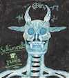 Cartoon: Elektroteufel - Electric Devil (small) by Schimmelpelz-pilz tagged elektrisch,elektrizität,teufel,dämon,elecricity,electric,devil,demon,horns,hörner,monster,creature,kreatur,shock,schock,impuls,impulse,fantasy,phantasie,röntgenbild,xray,ray,fangs,reisszähne