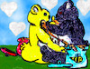 Cartoon: Teddy Love (small) by Schimmelpelz-pilz tagged love,lovers,liebe,liebhaber,teddy,bär,bear,bears,teddybär,teddybären,bären,honig,honey,feeding,füttern,wolken,clouds,heart,hearts,herz,herzen,himmel,sky,grass,gras,wiese,pot,topf,plüschtier,plüschtiere,plushy,plushies