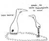 Cartoon: Froschfrässär. (small) by puvo tagged storch,franzose,frosch,französisch,essen